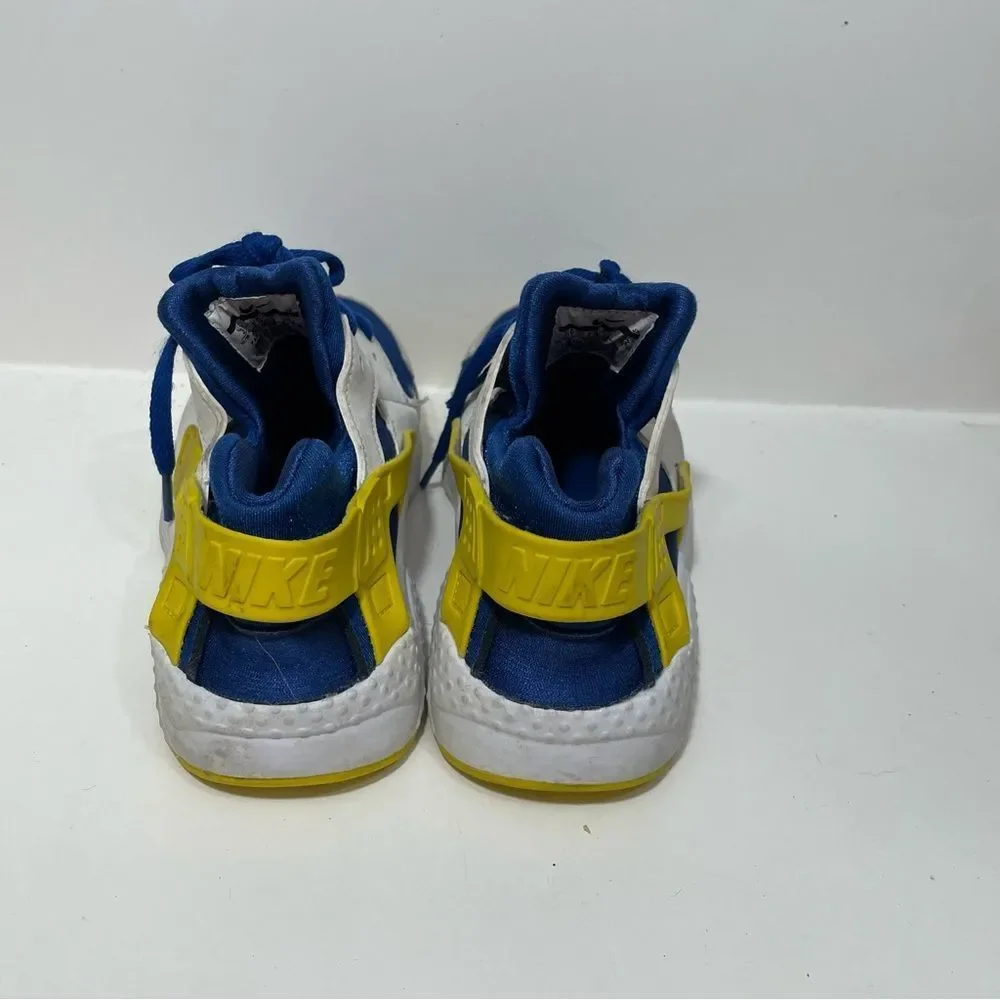 Nike Huarache Blue & Yellow Athletic Shoes